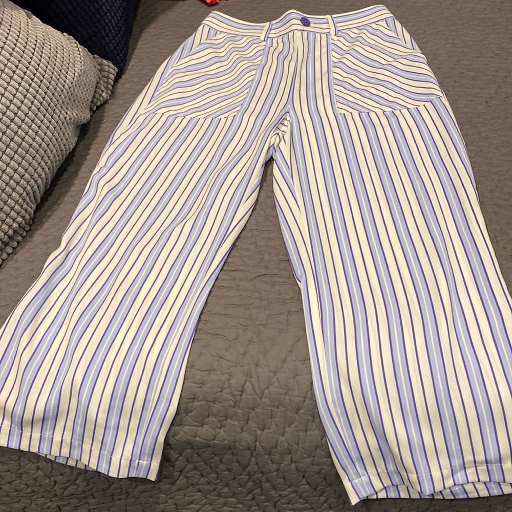 Loft outlet wide leg crop pant, NWOT